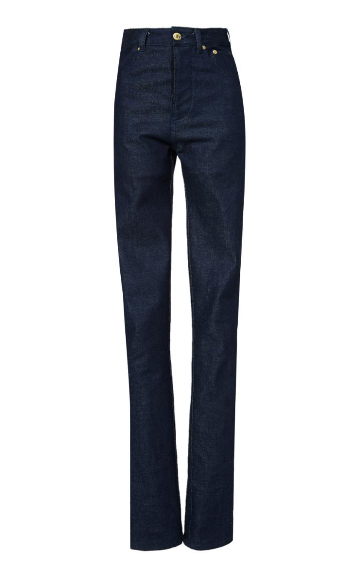 Brandon Maxwell High-waisted Skinny Jeans