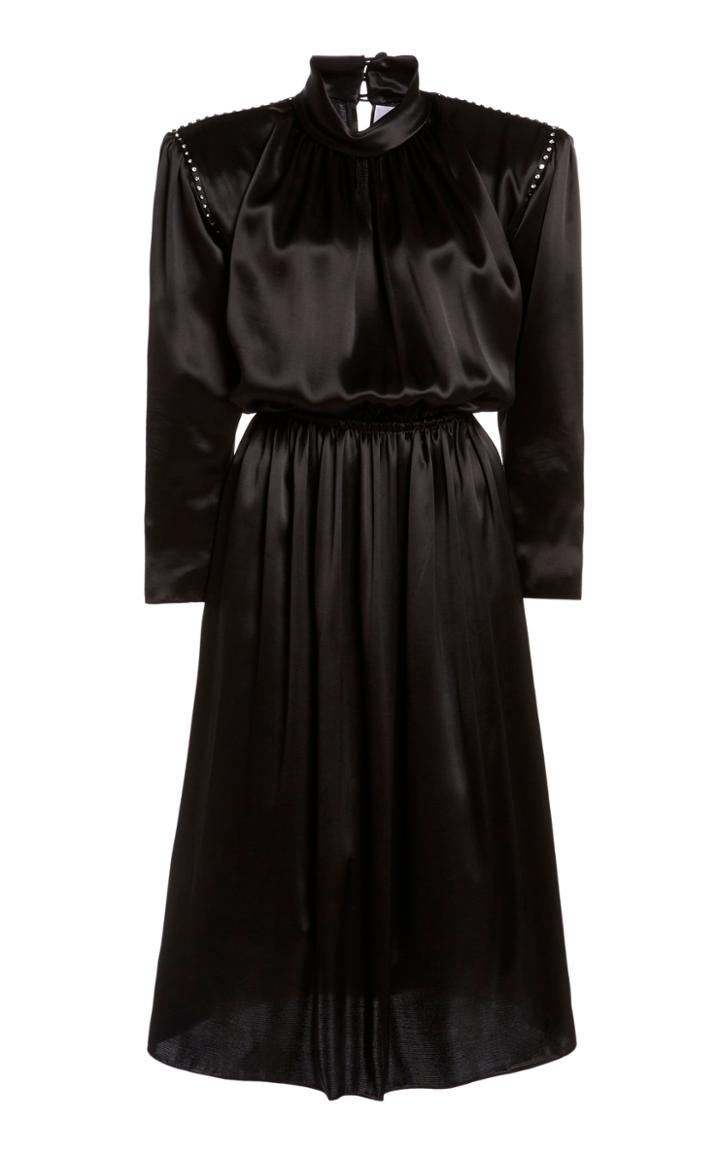 Moda Operandi George Keburia Silk Crystal-embellished Midi Dress