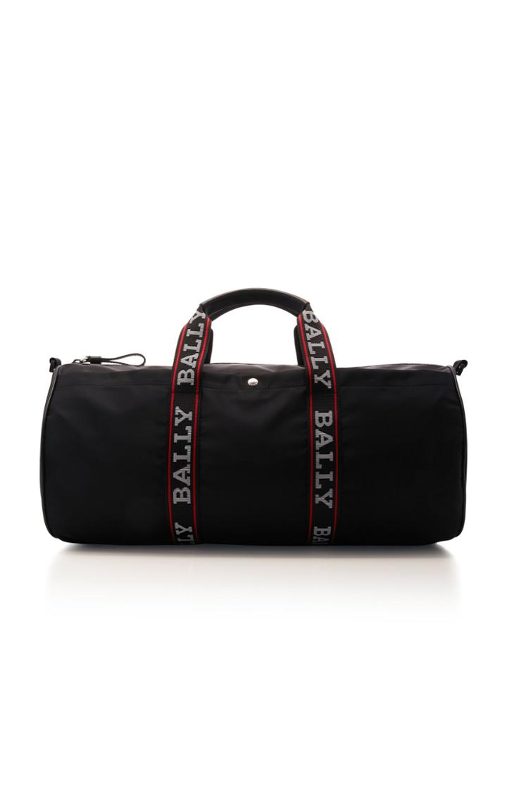 Bally Nylon Logo Duffle Bag
