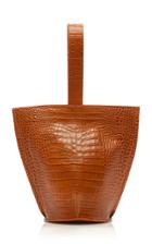 Rejina Pyo Riley Croc-effect Leather Bucket Bag