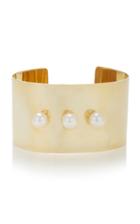 Mateo 14k Gold Trio Pearl Cuff