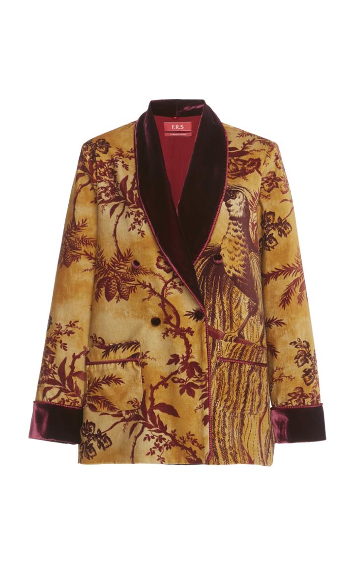 For Restless Sleepers Ate Cotton Velvet Jacket