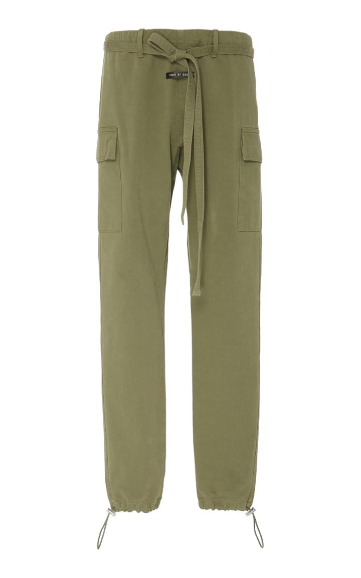 Fear Of God Jiujitsu Cotton-canvas Straight-leg Pants