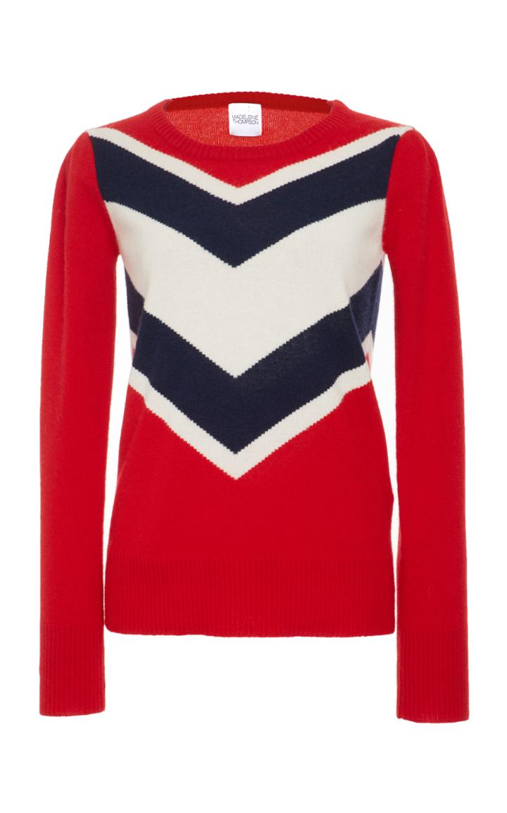 Madeleine Thompson Sandpiper Knit Pullover Top