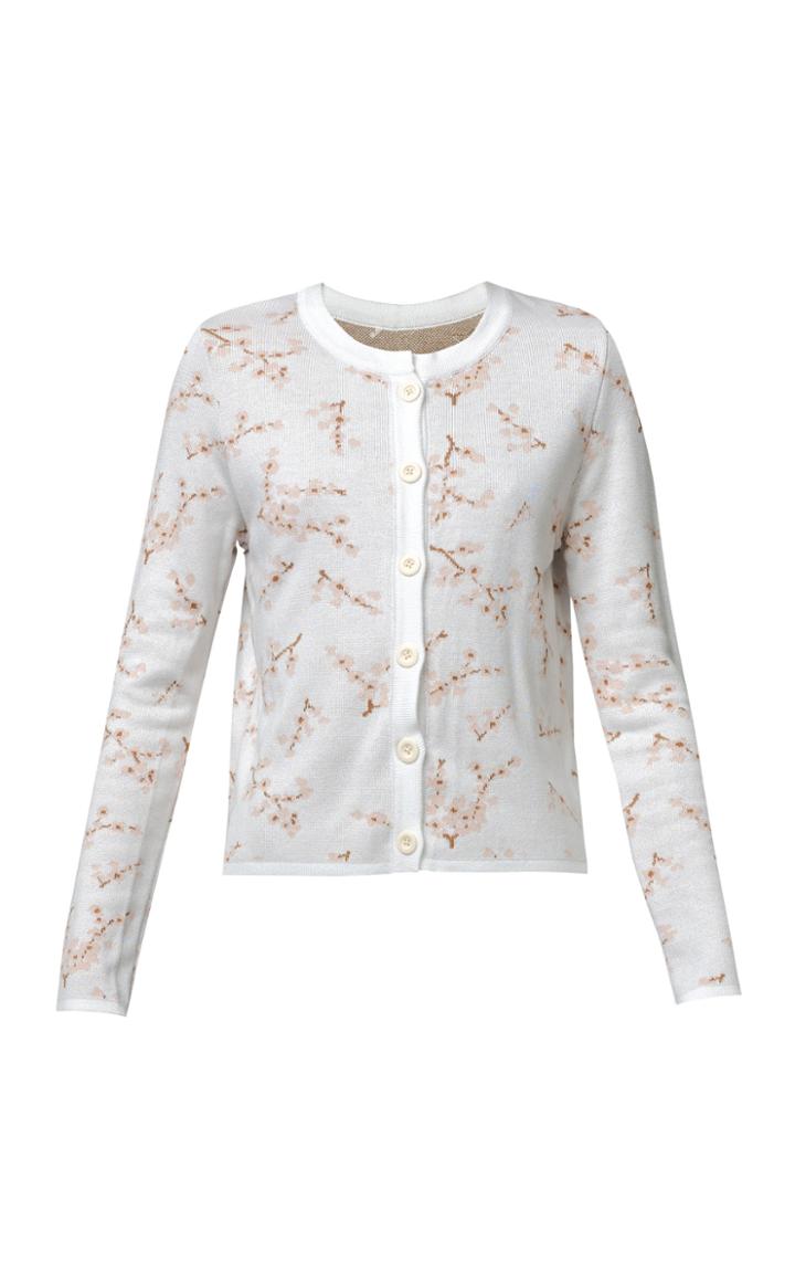 Moda Operandi Naya Rea Anna Jacquard Knitted Cardigan