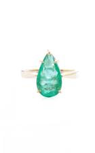 Moda Operandi Sharon Khazzam One Of A Kind Emerald Pito Ring
