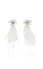 Mignonne Gavigan Haley Resin Stone And Feather Earrings