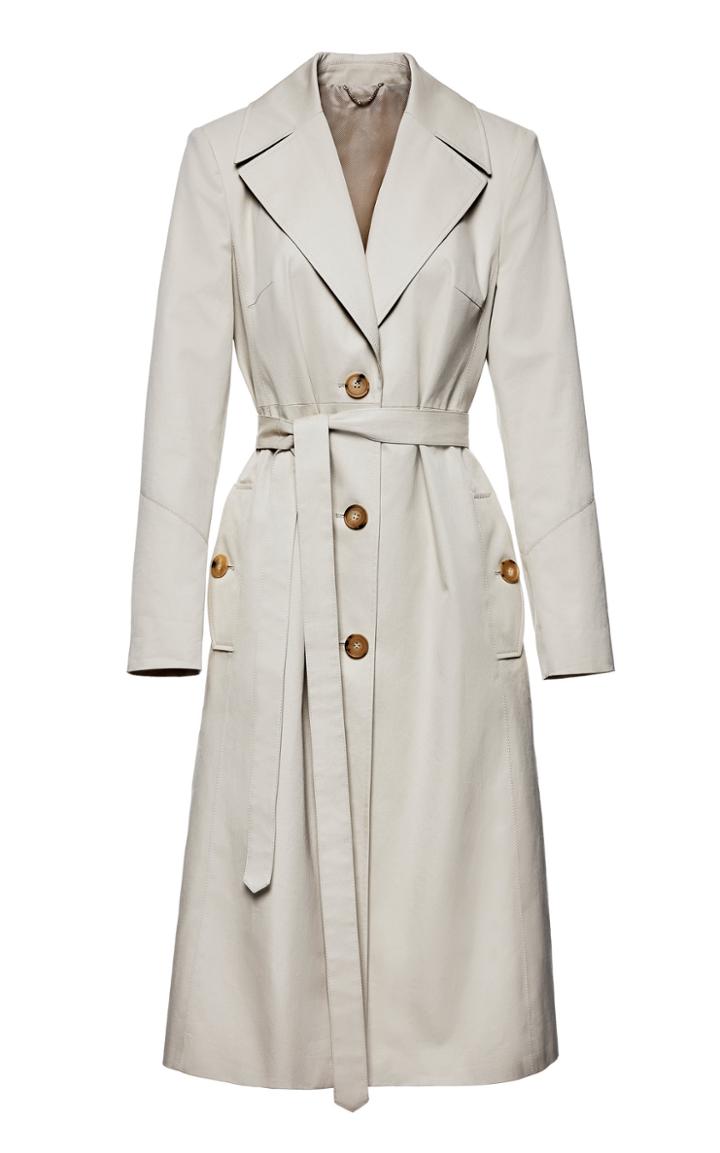 Moda Operandi Magda Butrym Ohio Cotton Trench Coat Size: 36