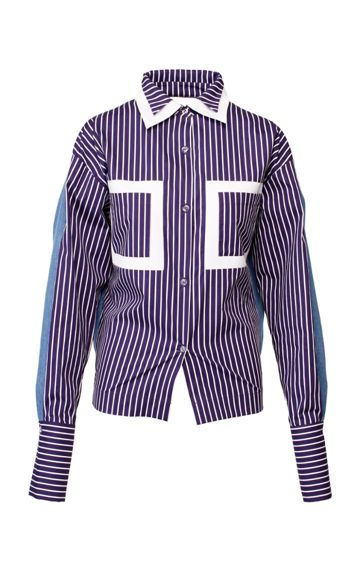 Anouki Reversible Denim Shirt Jacket