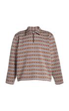 Moda Operandi Bode Diamond Stripe Pullover Sweater