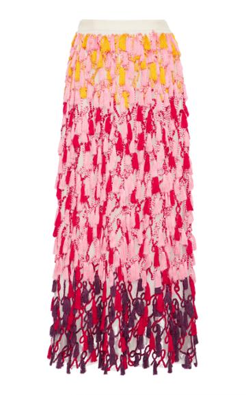 Novis Carlyle Fringe Embellished Skirt