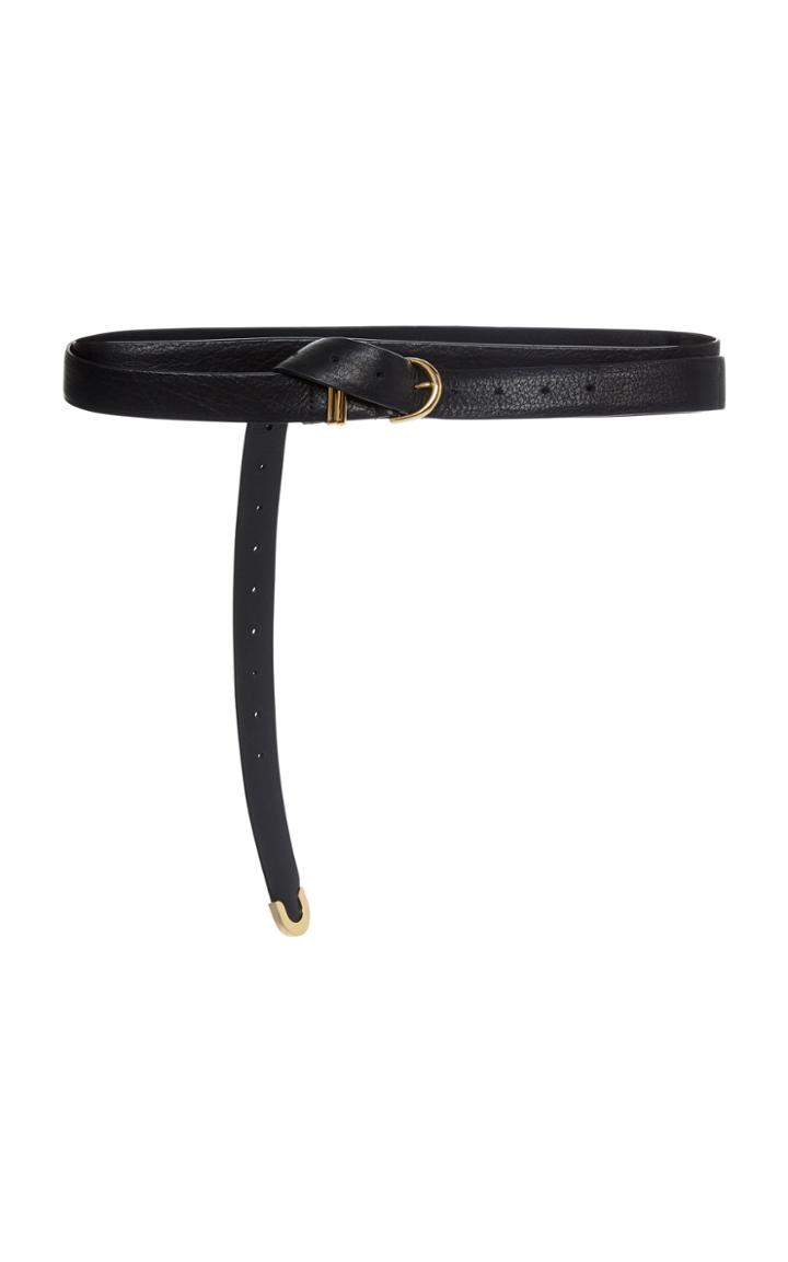 Khaite Brook Leather Wrap Belt