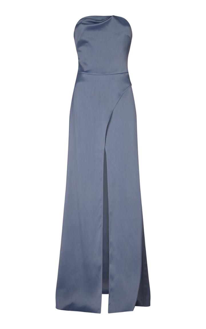 Safiyaa Mira Strapless Draped Jumpsuit