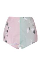 Huishan Zhang Byrdie Cotton High Waisted Shorts