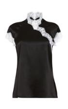 Blumarine Lace Detailed Top
