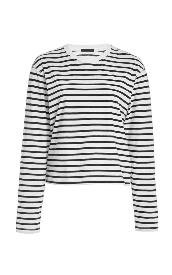 Atm Anthony Thomas Melillo Classic Striped Cotton-jersey T-shirt