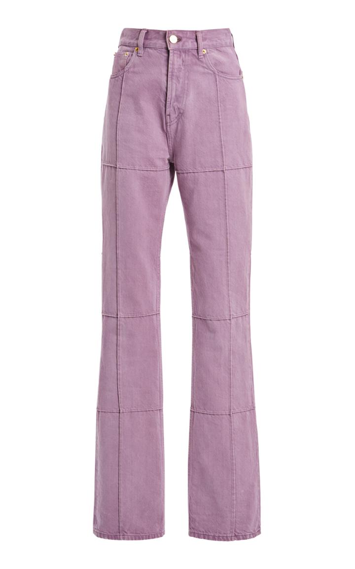 Jacquemus Carro Organic Cotton Straight-leg Jeans