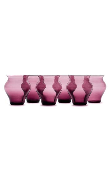 Moda Operandi Stories Of Italy Anfora Set Of 6 Amethyst Glasses