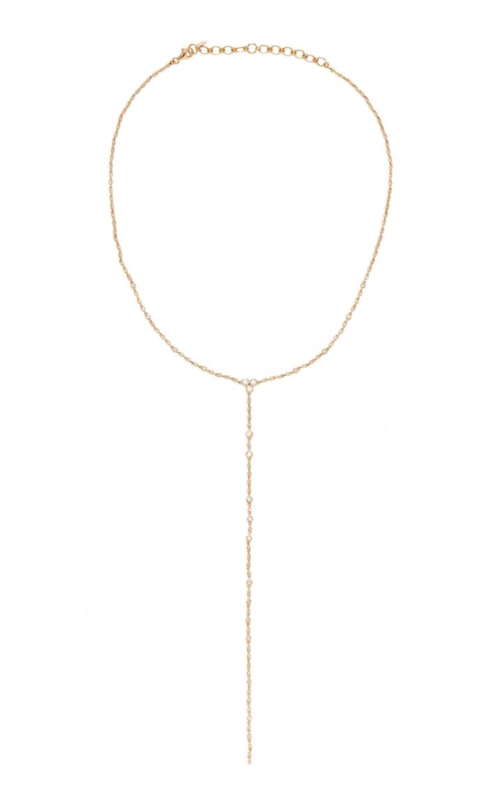 Shay Diamond Infinity Station 'y' Necklace