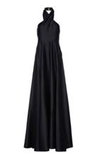 Safiyaa Cedaria Long Halter Dress