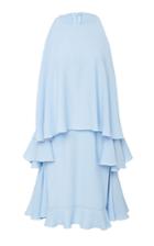 Lana Mueller Alyssa Sleeveless Ruffle Dress