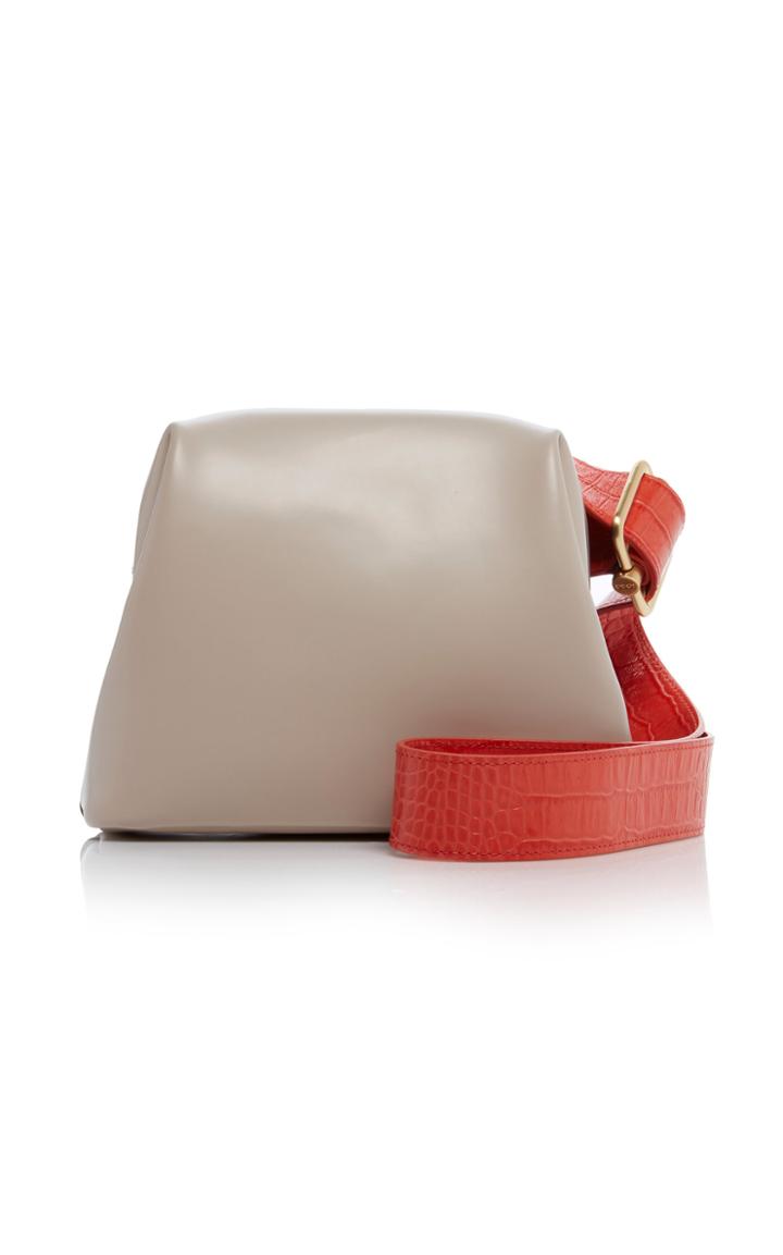 Osoi Mini Brot Two-tone Leather Bag