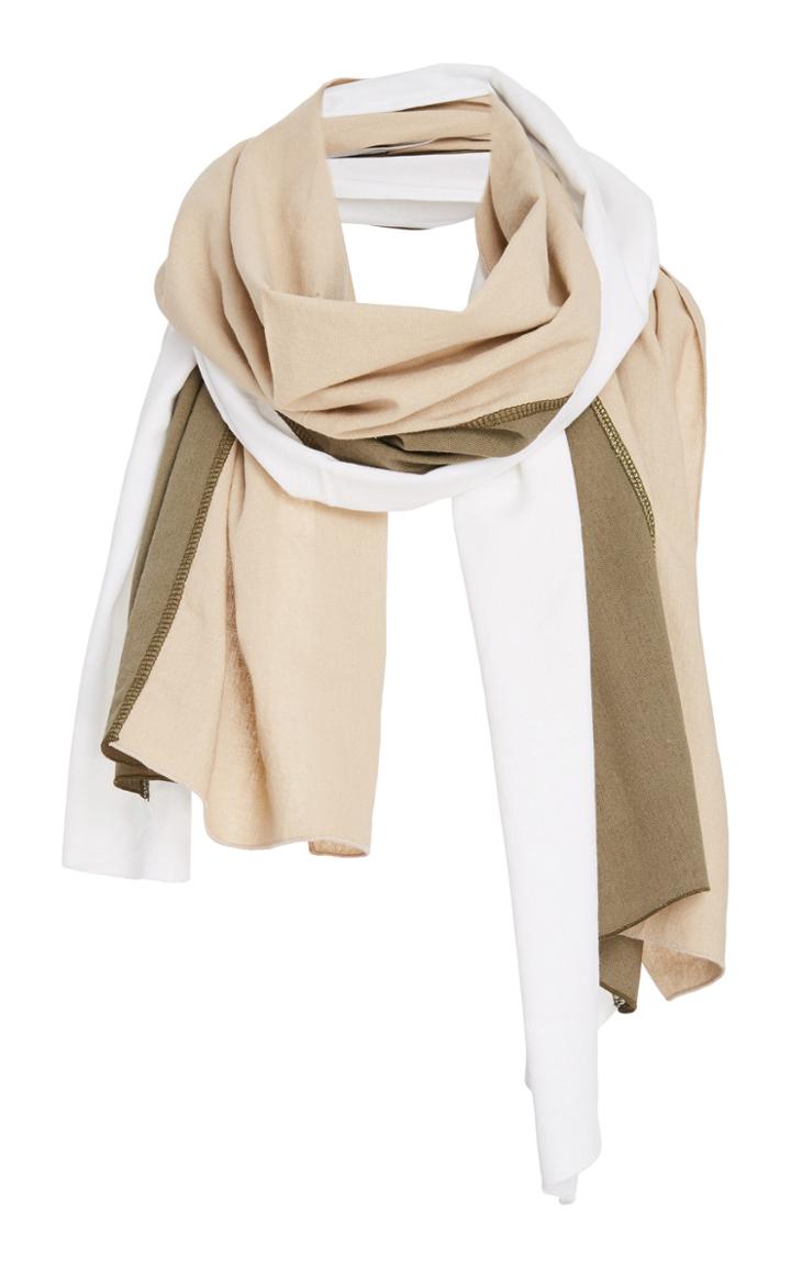 Donni Charm Trio Color-block Scarf