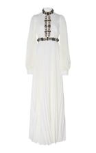 Moda Operandi Andrew Gn Pleated Silk Gown Size: 34