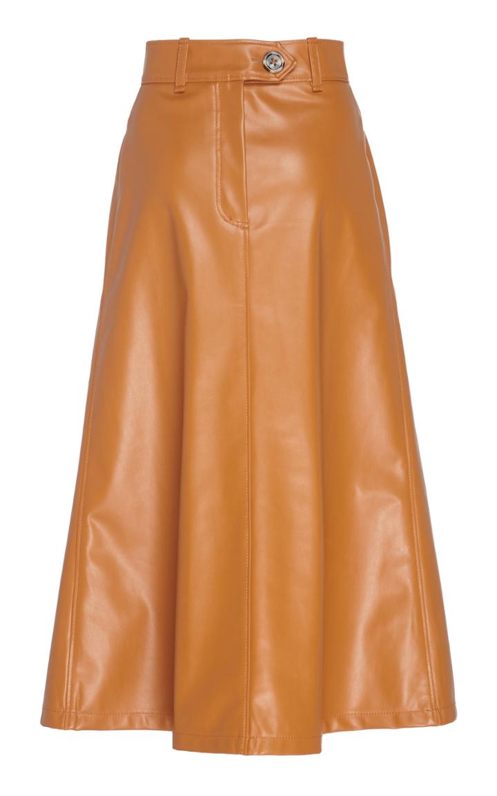 A.w.a.k.e. Faux Leather Skirt