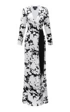 Moda Operandi Rasario Floral Printd Satin Gown Size: 36