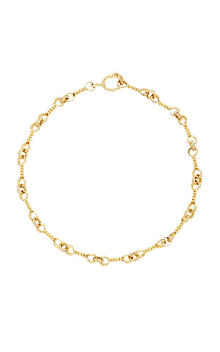 Nancy Newberg Twisted Link 18 Chain Necklace