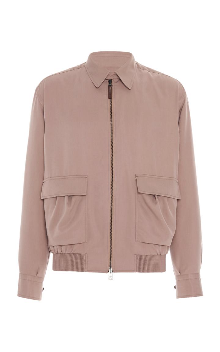 Brioni Bowie Zip Shirt