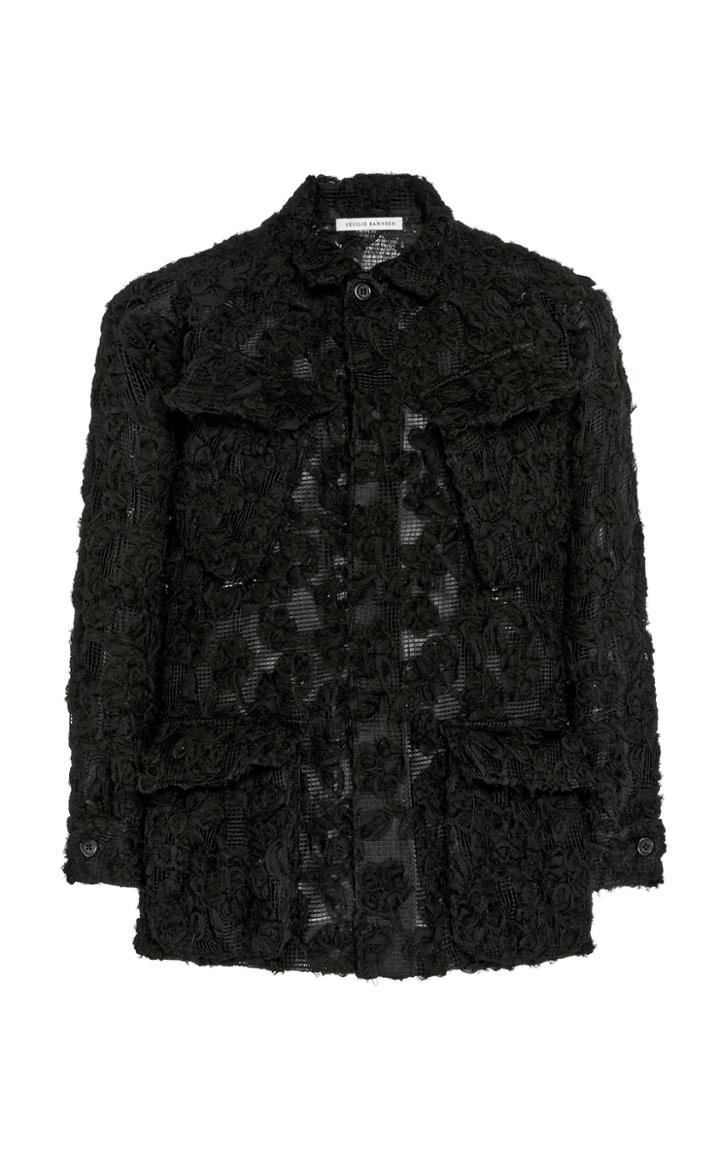 Cecilie Bahnsen Elisabeth Embroidered Jacquard Jacket