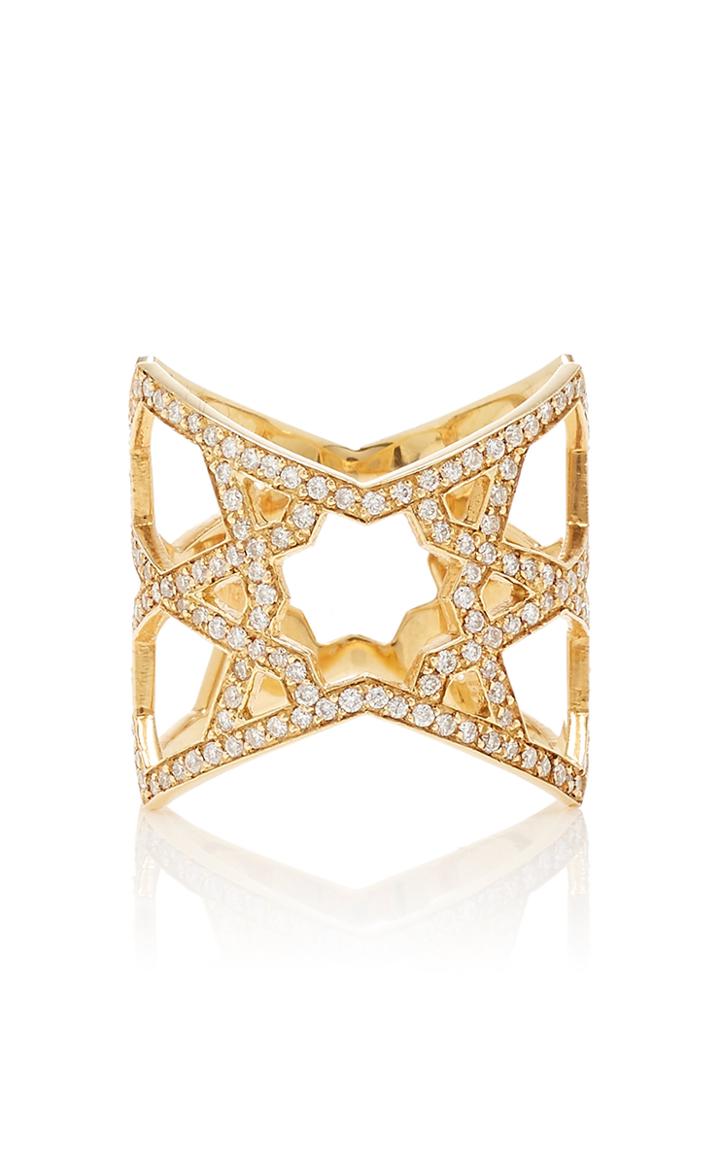 Ralph Masri 18k Gold Diamond Ring