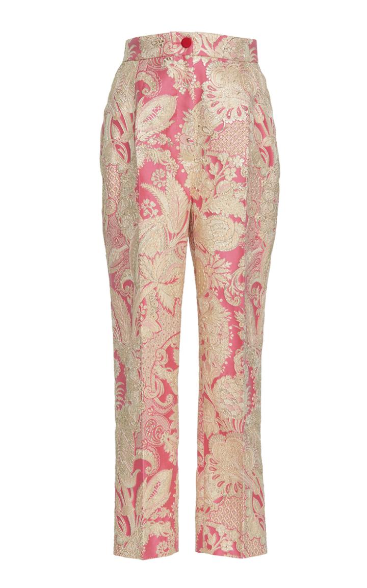 Dolce & Gabbana Paisley Trouser