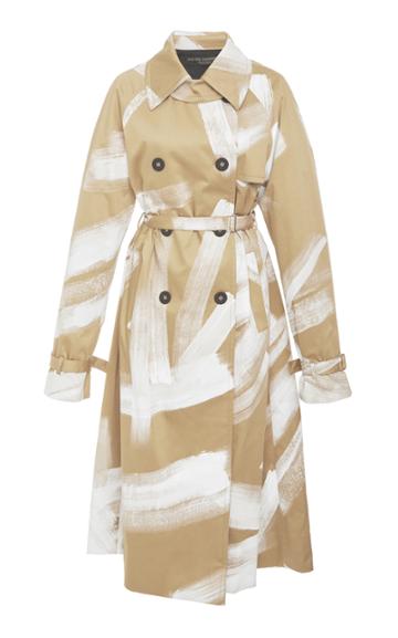 Albino Teodoro Hand Painted Trench Coat