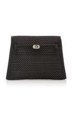 Heritage Auctions Special Collections Herms Black Crinoline And Calf Box Leather Limited Edition Crutch Clutch