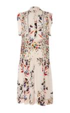 Warm Roque Ruffle Cap Sleeve Dress