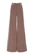 Alexis Silvio Geo-print Wide-leg Pants