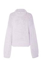 Tibi Solid Cropped Pullover Size: Xs