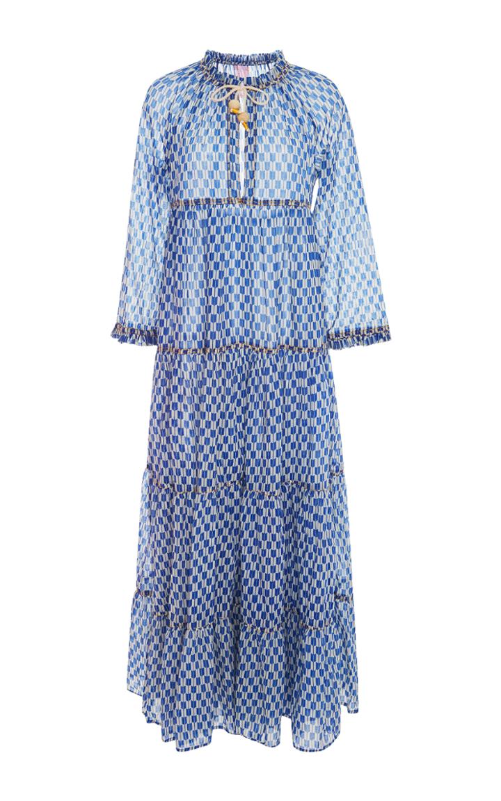 Yvonne S Sheer Maxi Dress