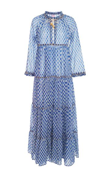 Yvonne S Sheer Maxi Dress