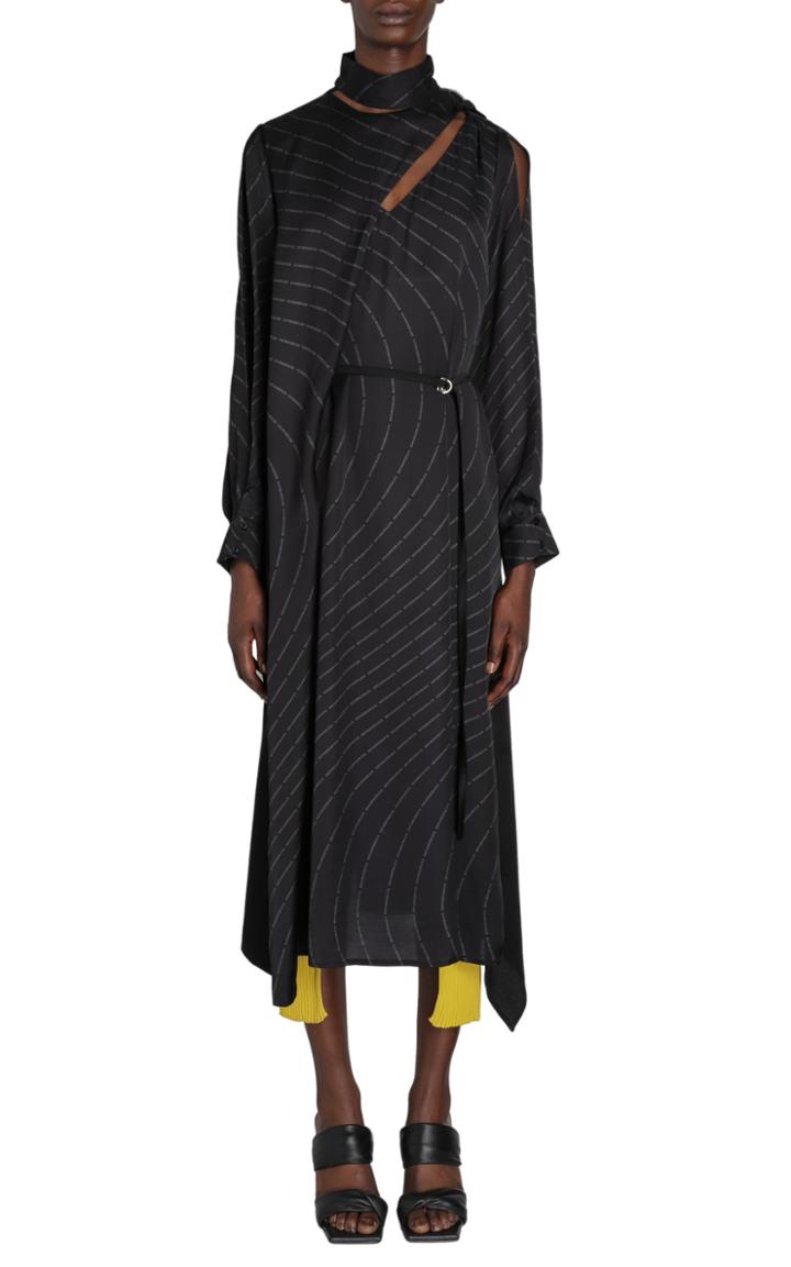 Moda Operandi Boyarovskaya Printed Satin Dress