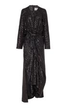 Preen By Thornton Bregazzi Farra Knotted Sequin Dress