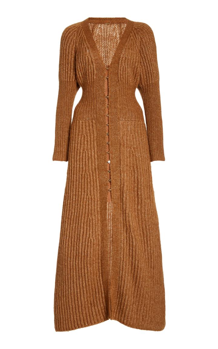 Moda Operandi Cult Gaia Justine Ribbed-knit Midi Dress