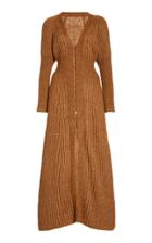 Moda Operandi Cult Gaia Justine Ribbed-knit Midi Dress