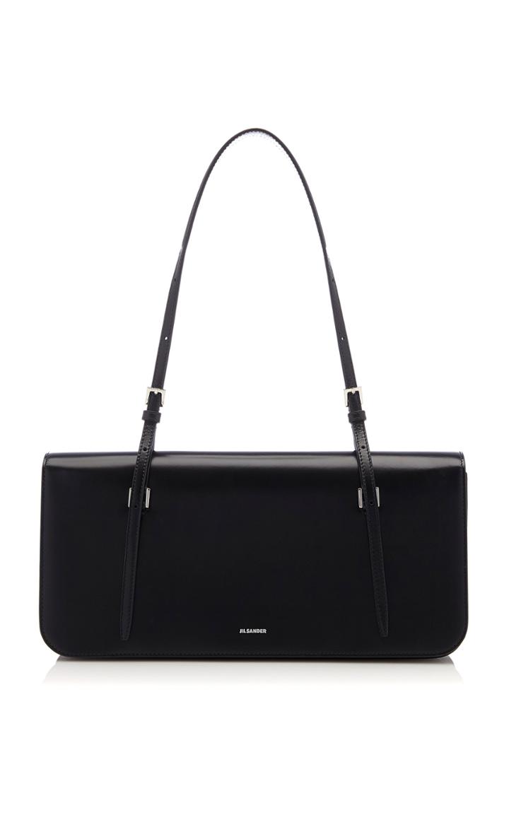 Jil Sander Harness Medium Leather Shoulder Bag