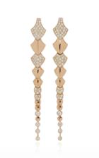 Akillis Python 18k Gold Diamond Earrings