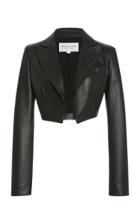Moda Operandi Michael Kors Collection Cropped Leather Jacket