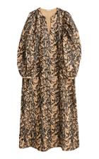 Moda Operandi By Malene Birger Dayia Oversized Sequined Linen-cotton Maxi Dress